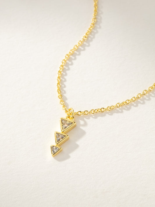 Moving On Arrow Necklace | Gold | Product Image | Uncommon James