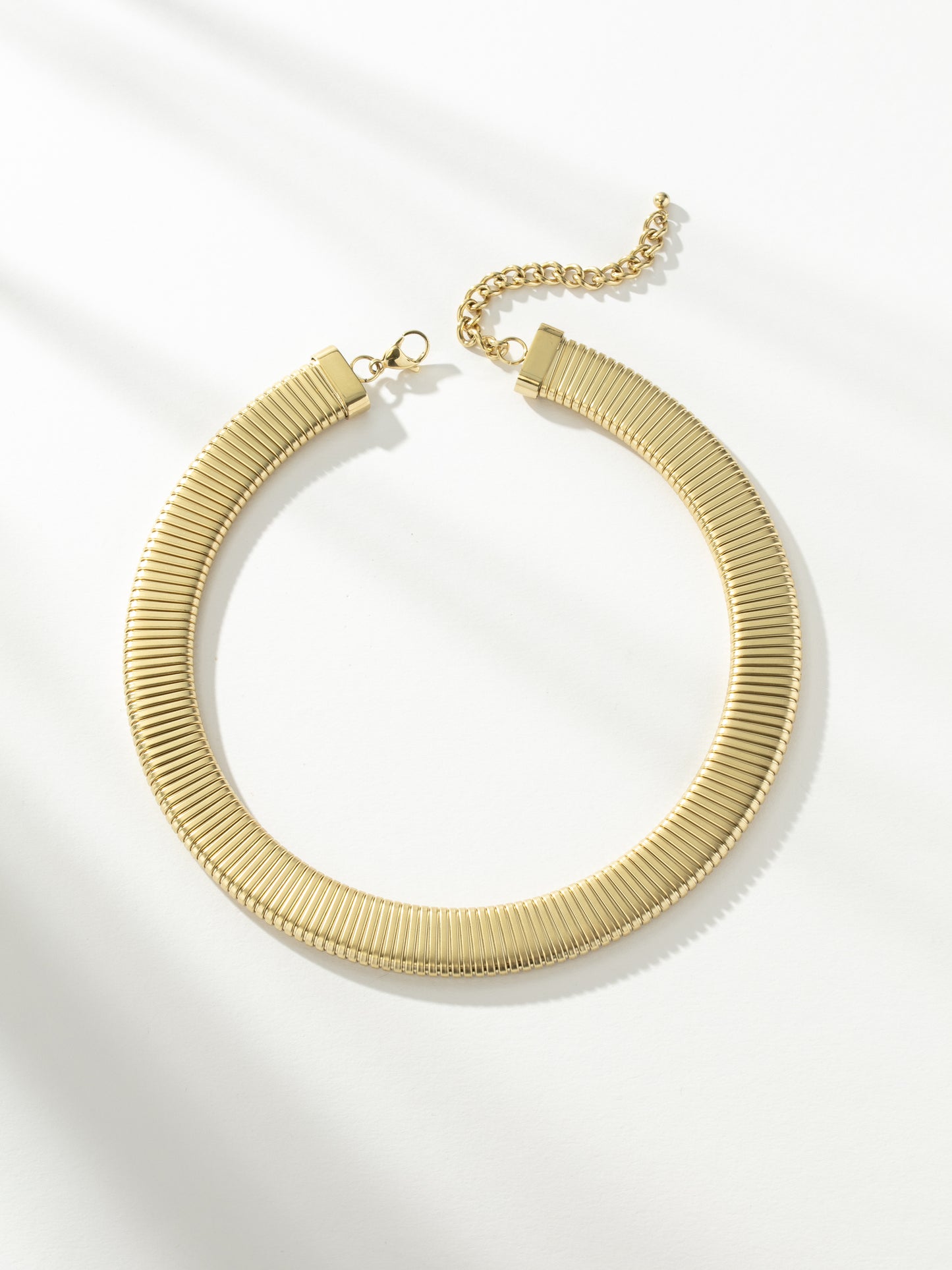 Omega Collar Necklace | Gold | Product Image | Uncommon James