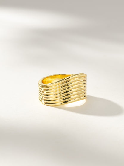 Royalty Statement Ring | Gold | Product Image | Uncommon James