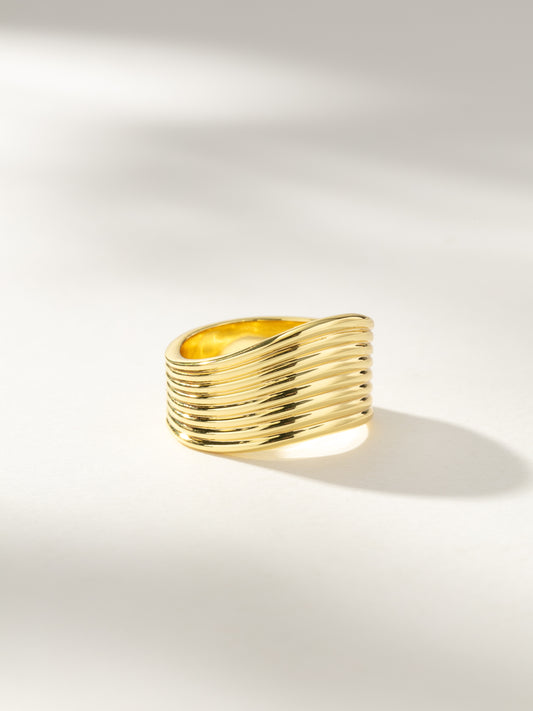 Royalty Statement Ring | Gold | Product Image | Uncommon James