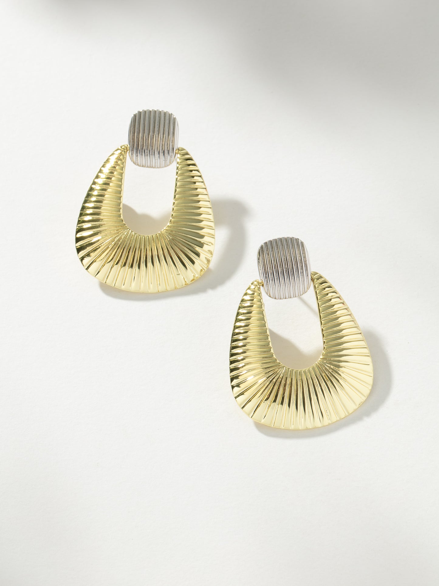 Mixed Metal Statement Earrings | Mixed | Product Image | Uncommon James