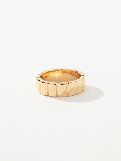 Path Ribbed Ring