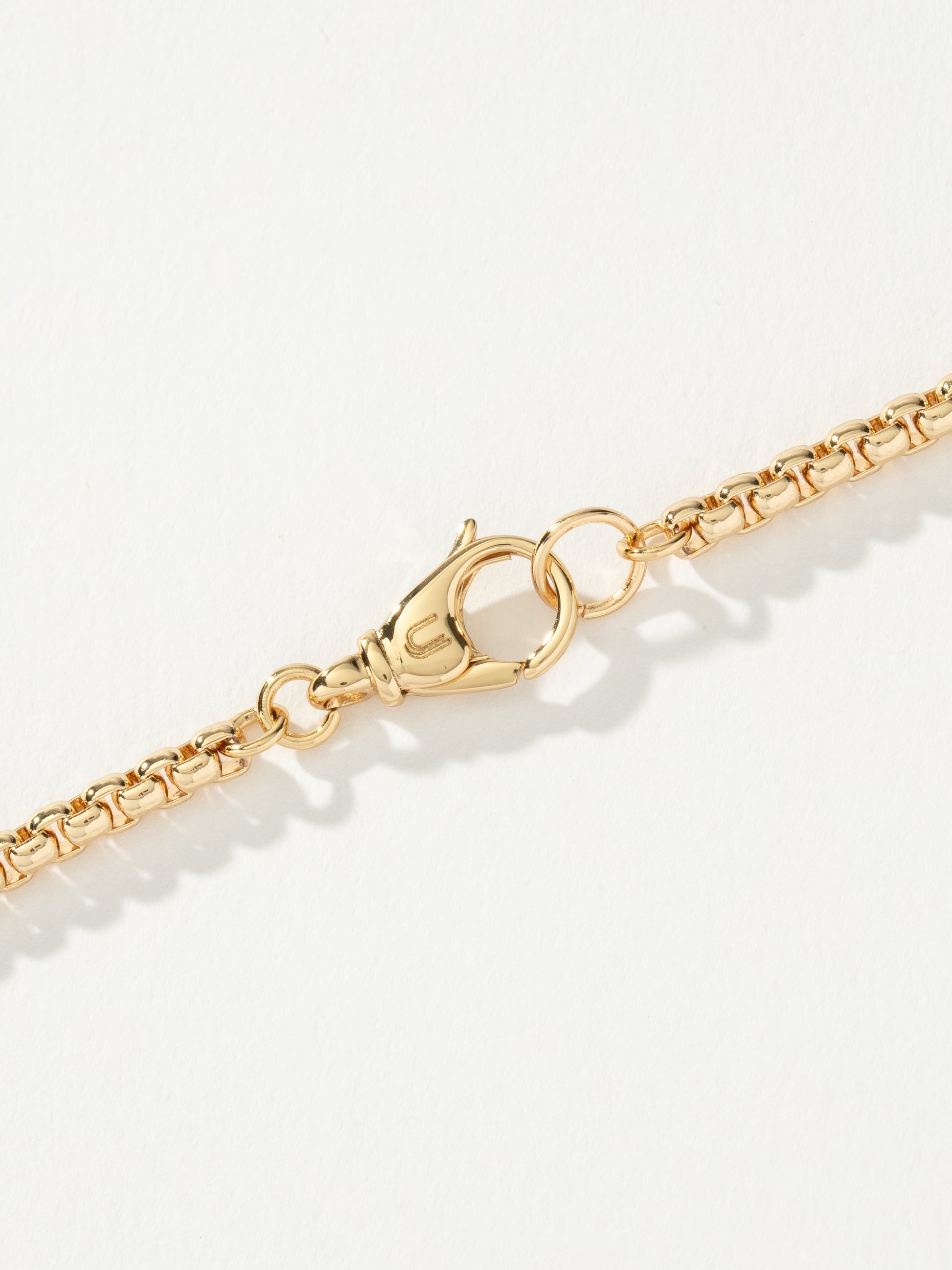 Men’s Round Box Chain Bracelet 3.5mm | Gold | Product Detail Image 3 | Uncommon James