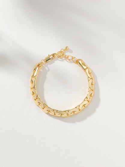 ["Eden Statement Chain Bracelet ", " Gold ", " Product Image ", " Uncommon James"]