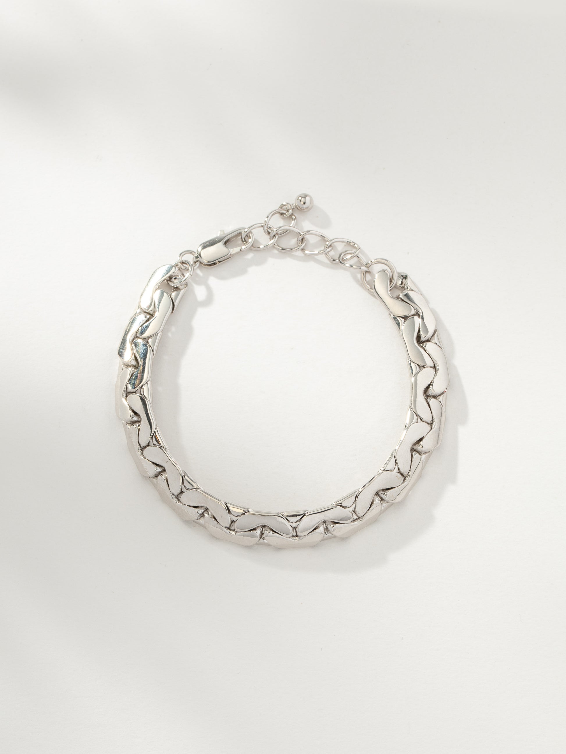 Eden Statement Chain Bracelet | Silver | Product Image | Uncommon James