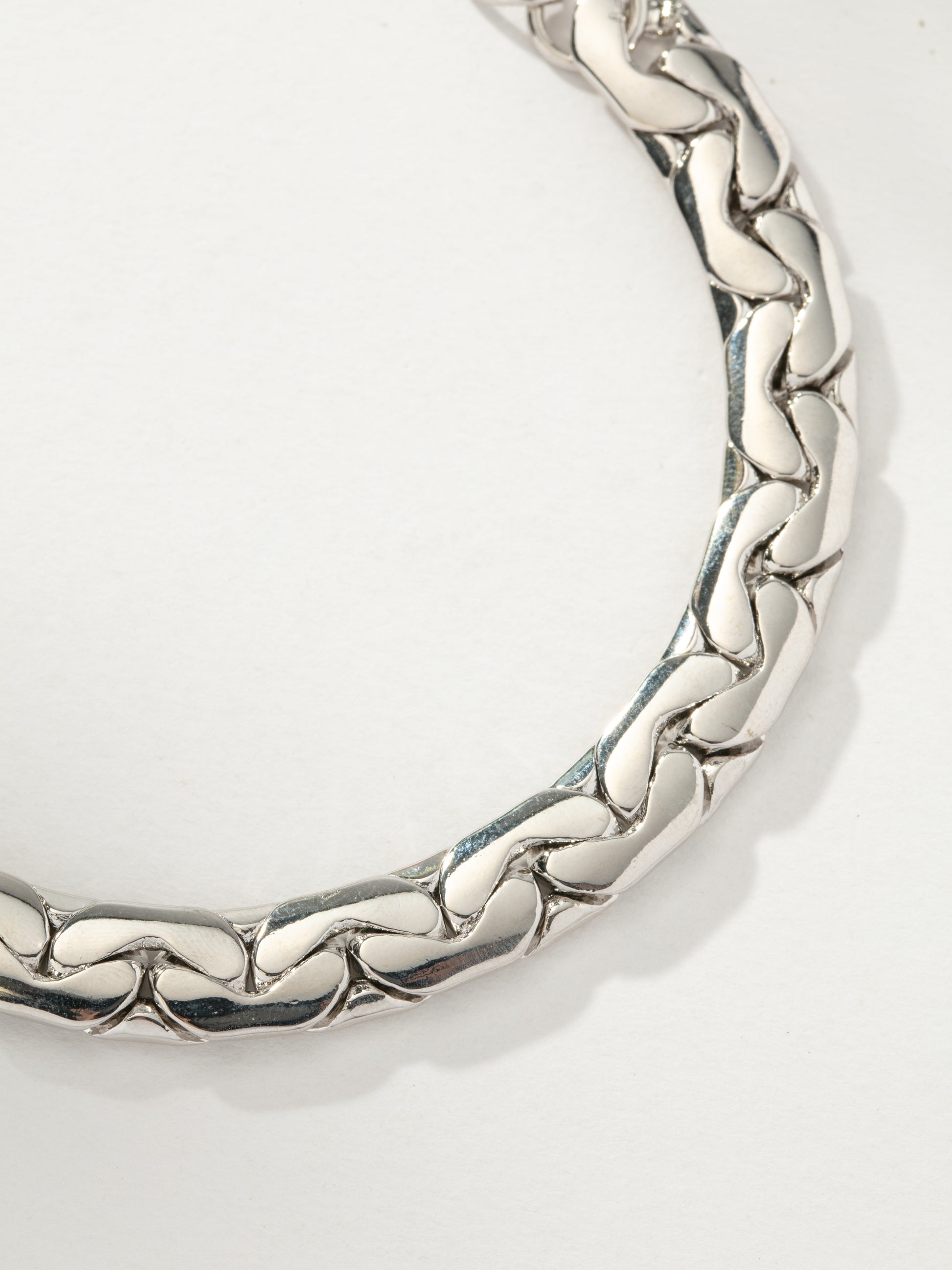 Eden Statement Chain Bracelet | Silver | Product Image | Uncommon James