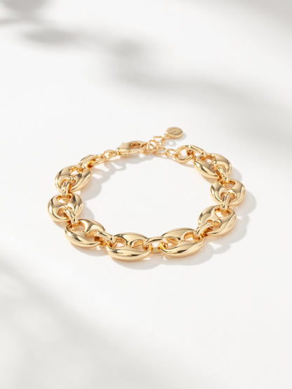 ["Puffed Mariner Chain Bracelet"]