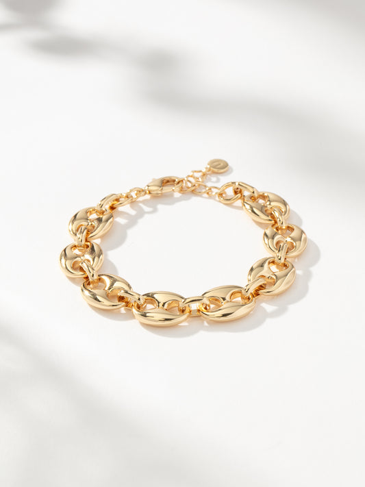 Puffed Mariner Chain BraceletÂ 
