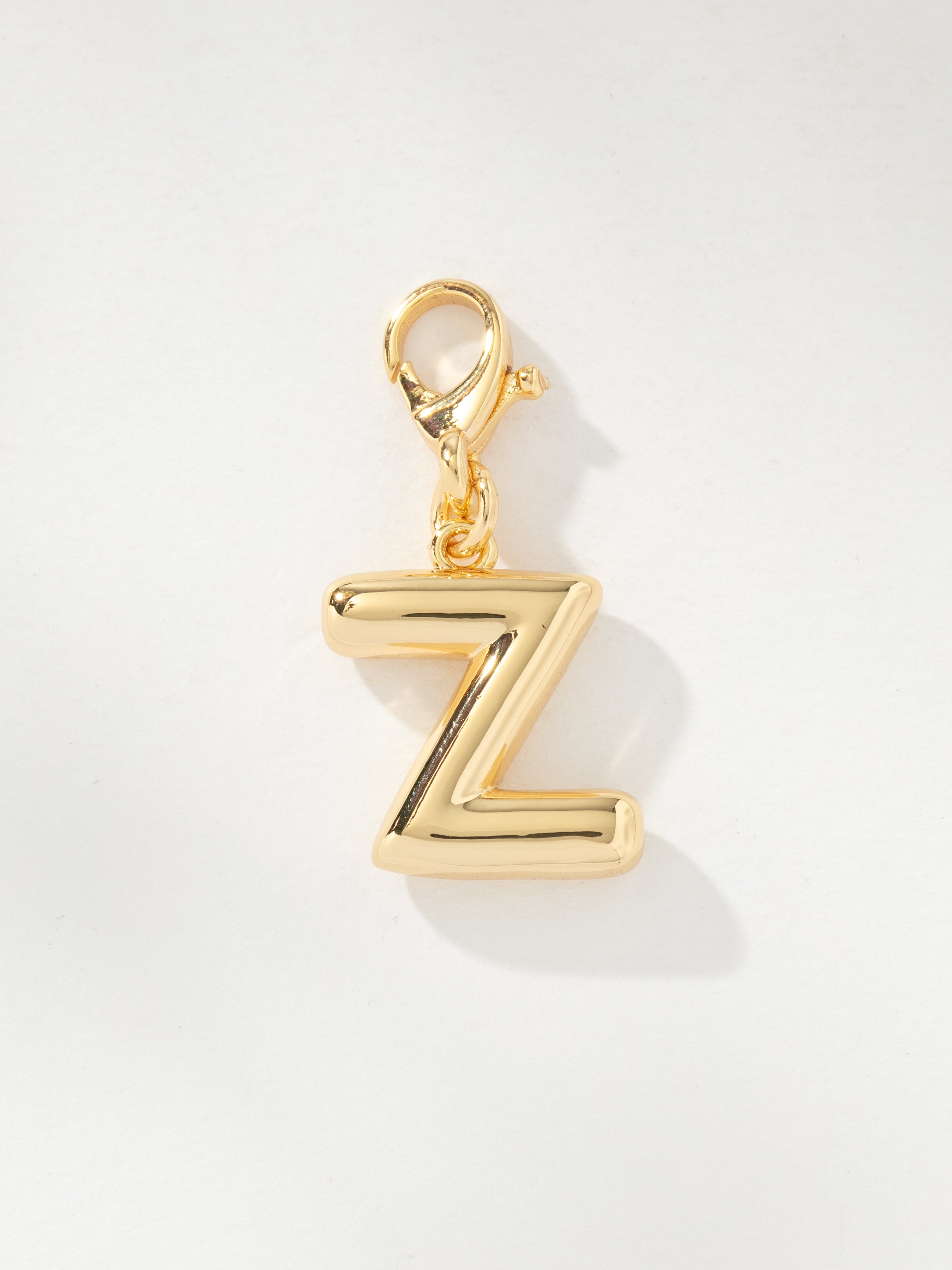 Bubble Letter Charm in Gold | Charm Jewelry | Uncommon James