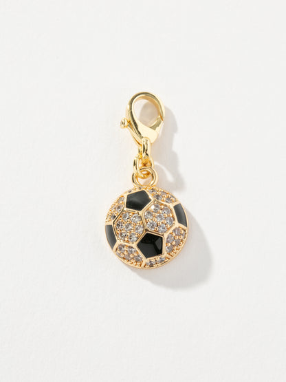 Soccer Ball Charm | Gold | Product Image | Uncommon James