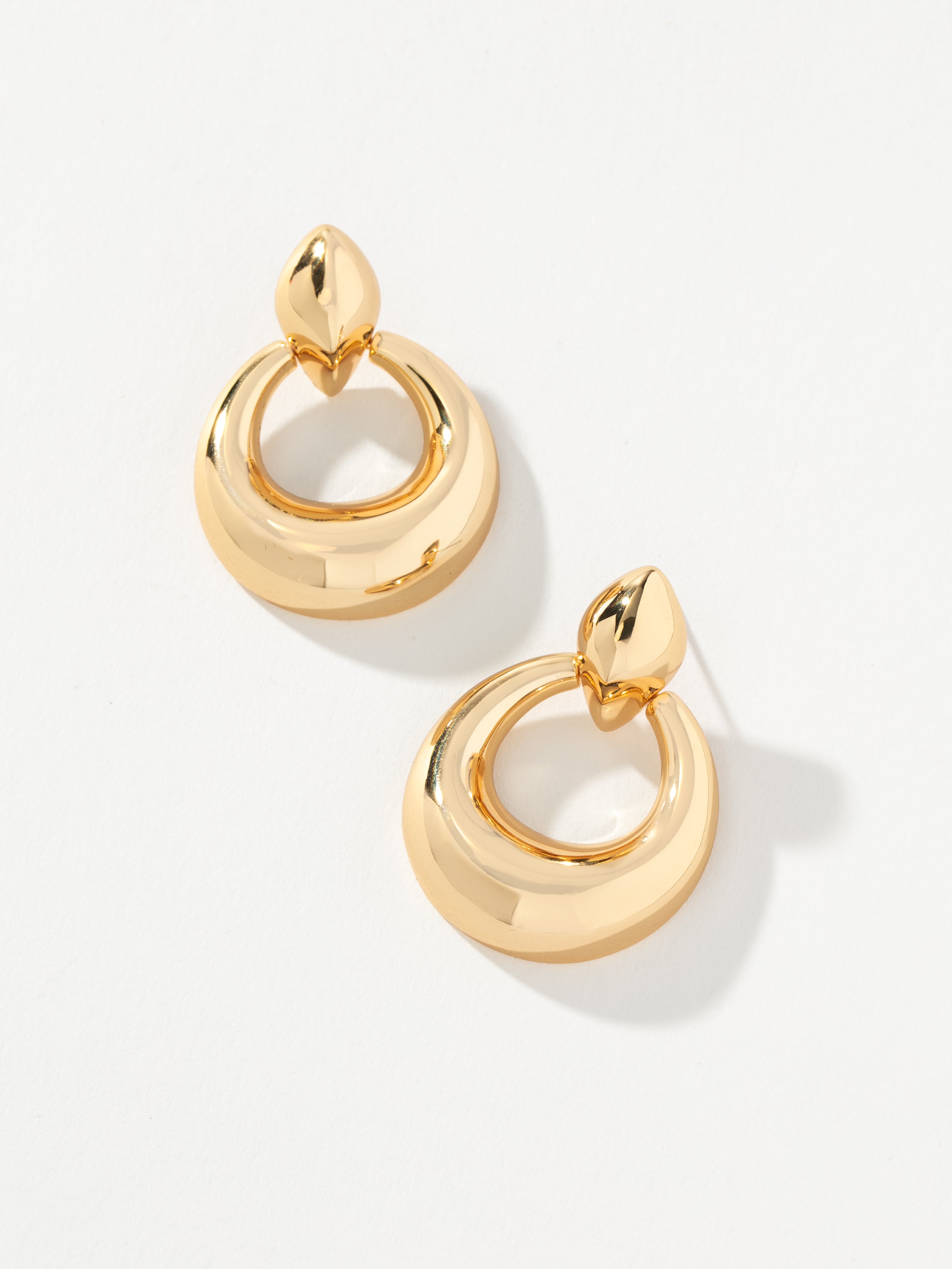 Pisa Hoop Earrings in Gold | Gold Hoop Earrings | Uncommon James