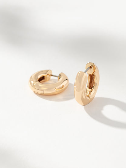 Pisa Hoop Earrings | Gold S | Product Image | Uncommon James