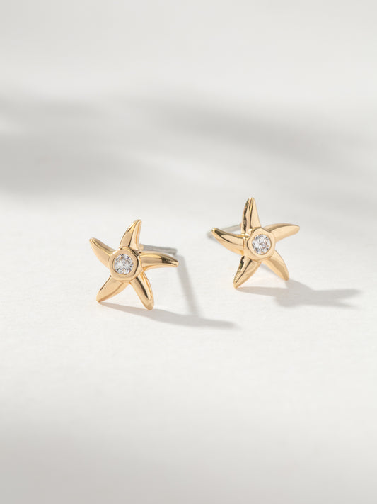 Starfish Stud Earrings
