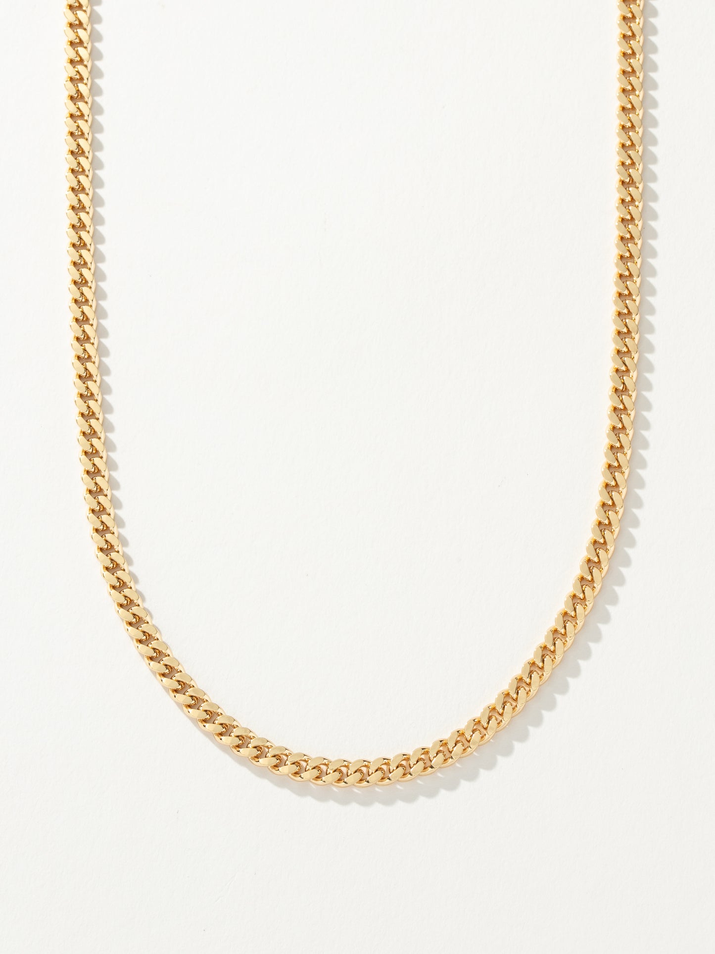 Men’s Cuban Chain Necklace 5mm | Gold | Product Detail Image | Uncommon James