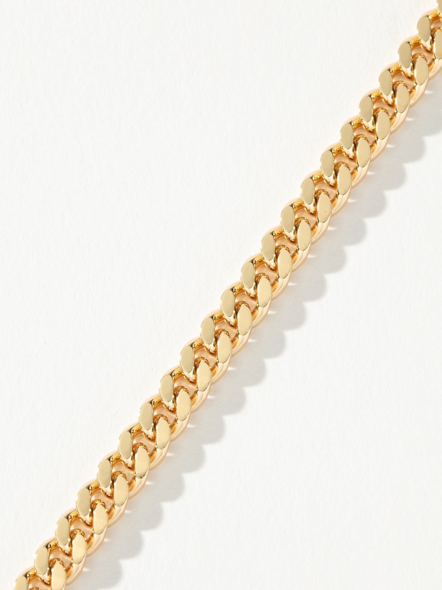 Men’s Cuban Chain Necklace 5mm | Gold | Product Detail Image 2 | Uncommon James