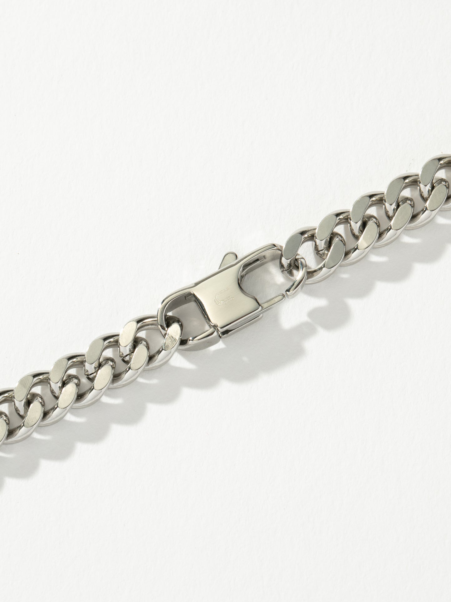 Men’s Cuban Chain Necklace 5mm | Silver | Product Detail Image 3 | Uncommon James
