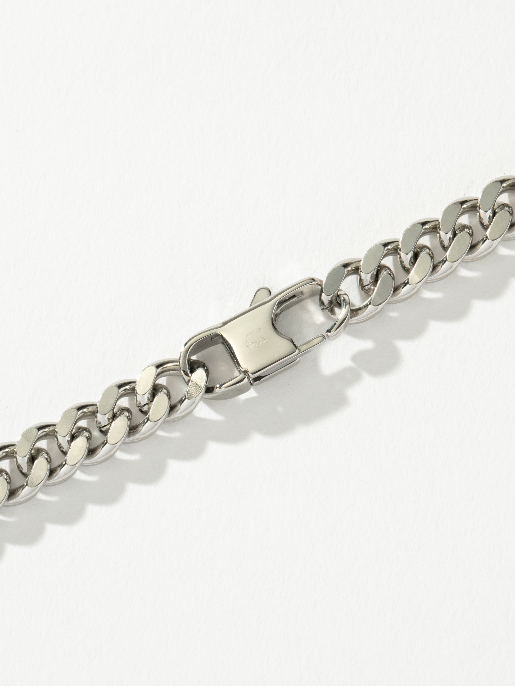 Men’s Cuban Chain Necklace 5mm | Silver | Product Detail Image 3 | Uncommon James
