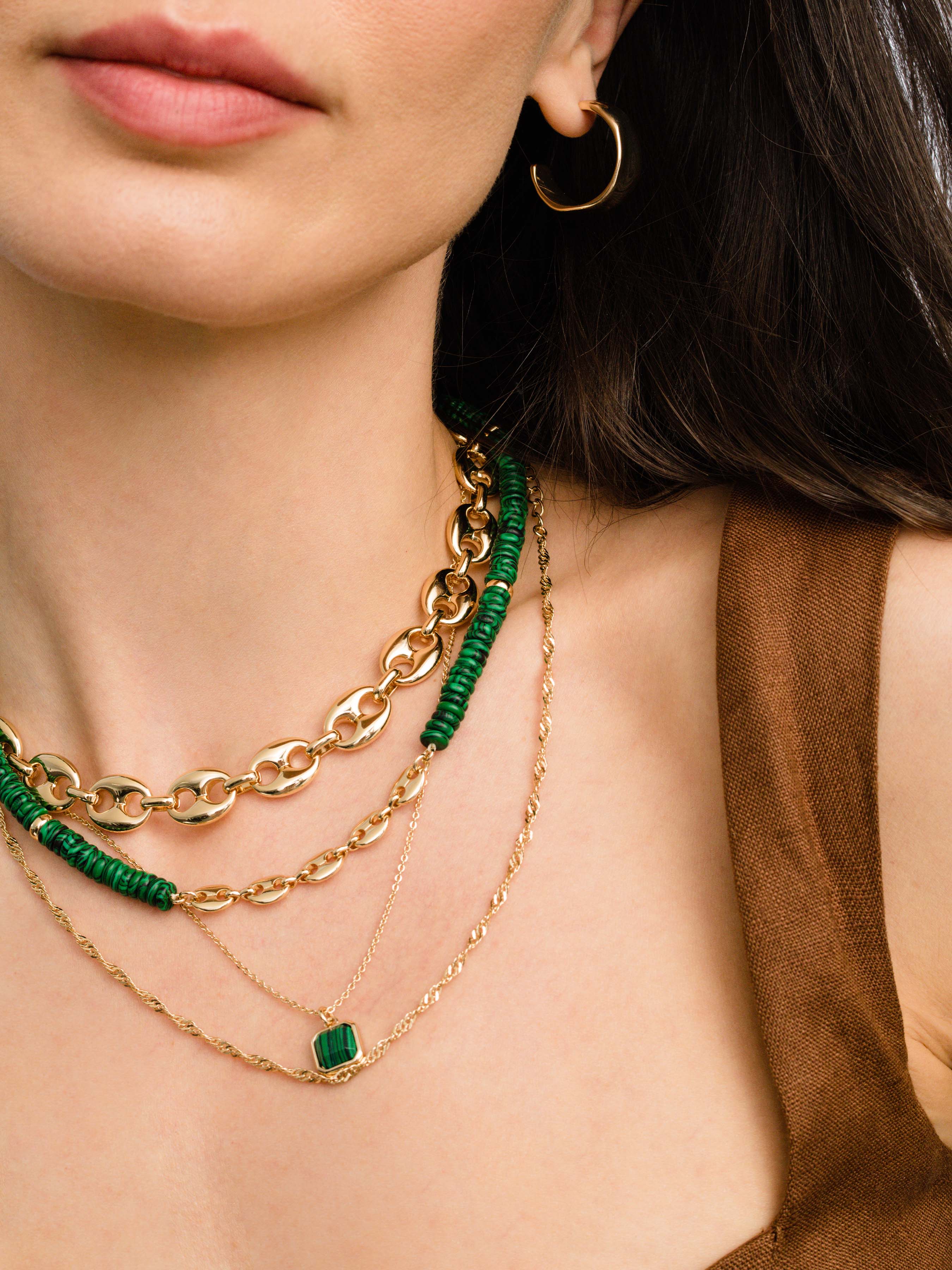 Chateau Layered Necklace in Gold | Layered Jewelry | Uncommon James