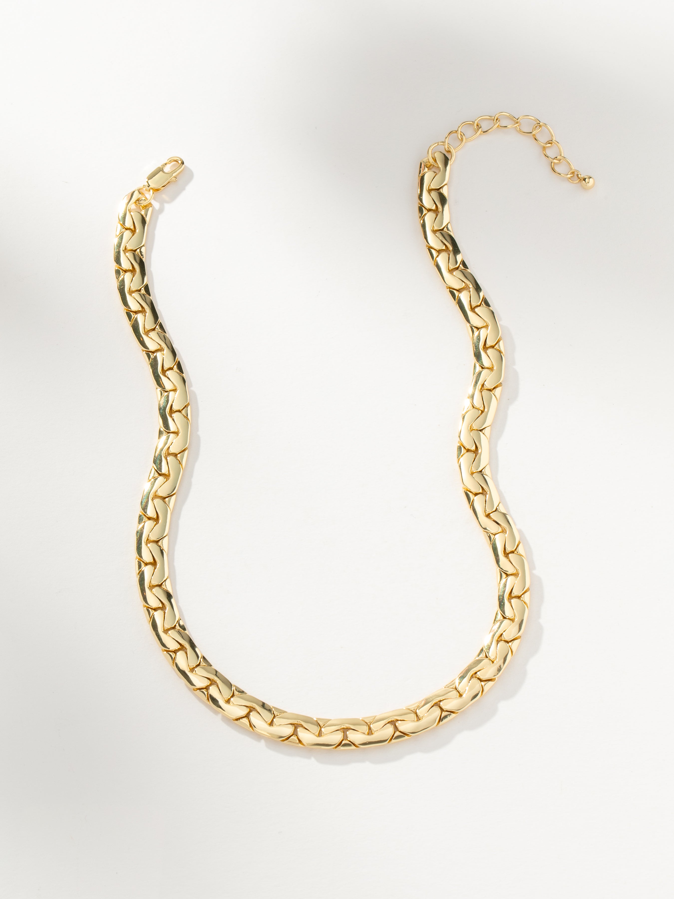 Eden Statement Chain Necklace in Gold and Silver | Uncommon James
