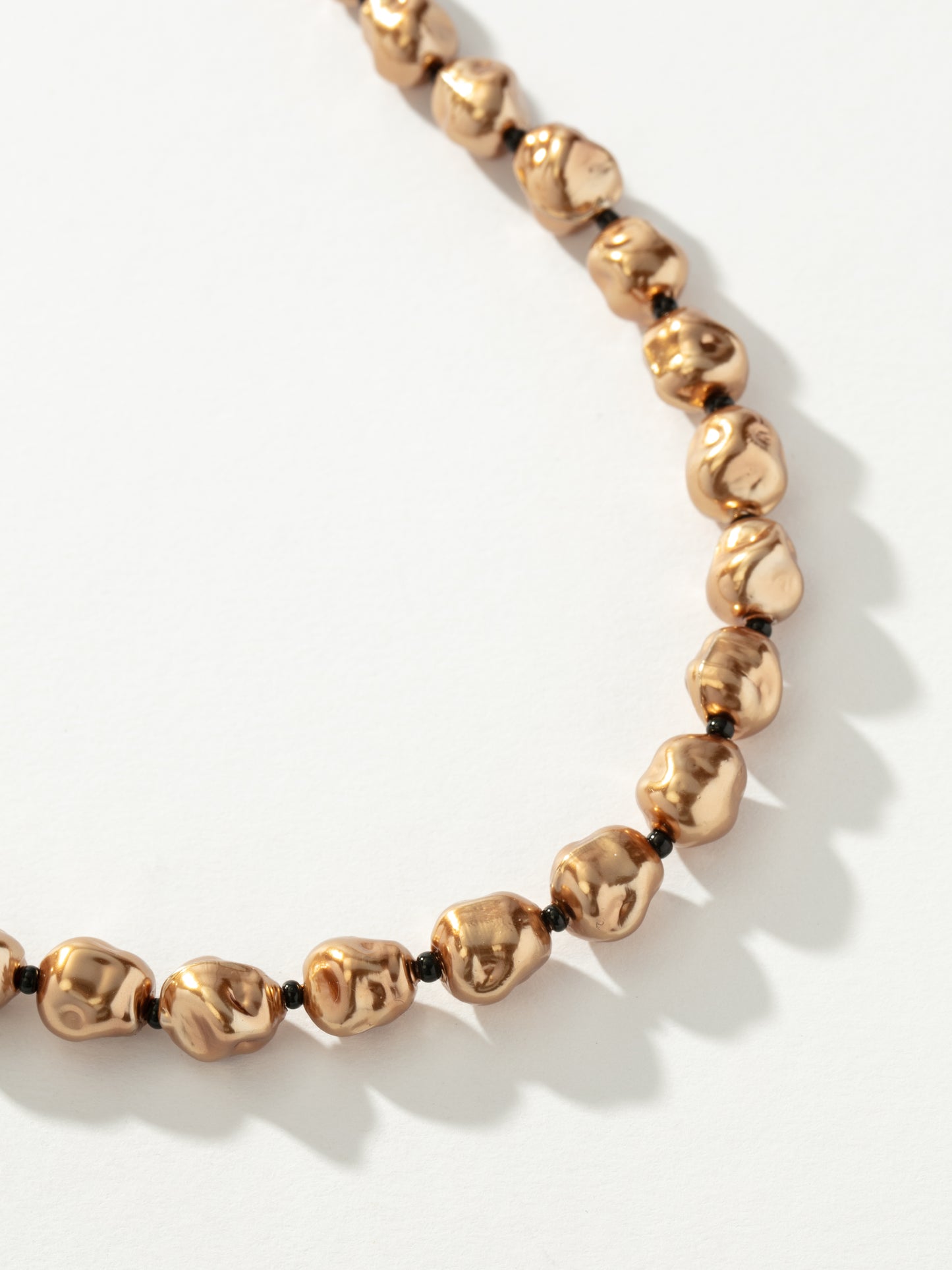 Espresso Pearl Necklace