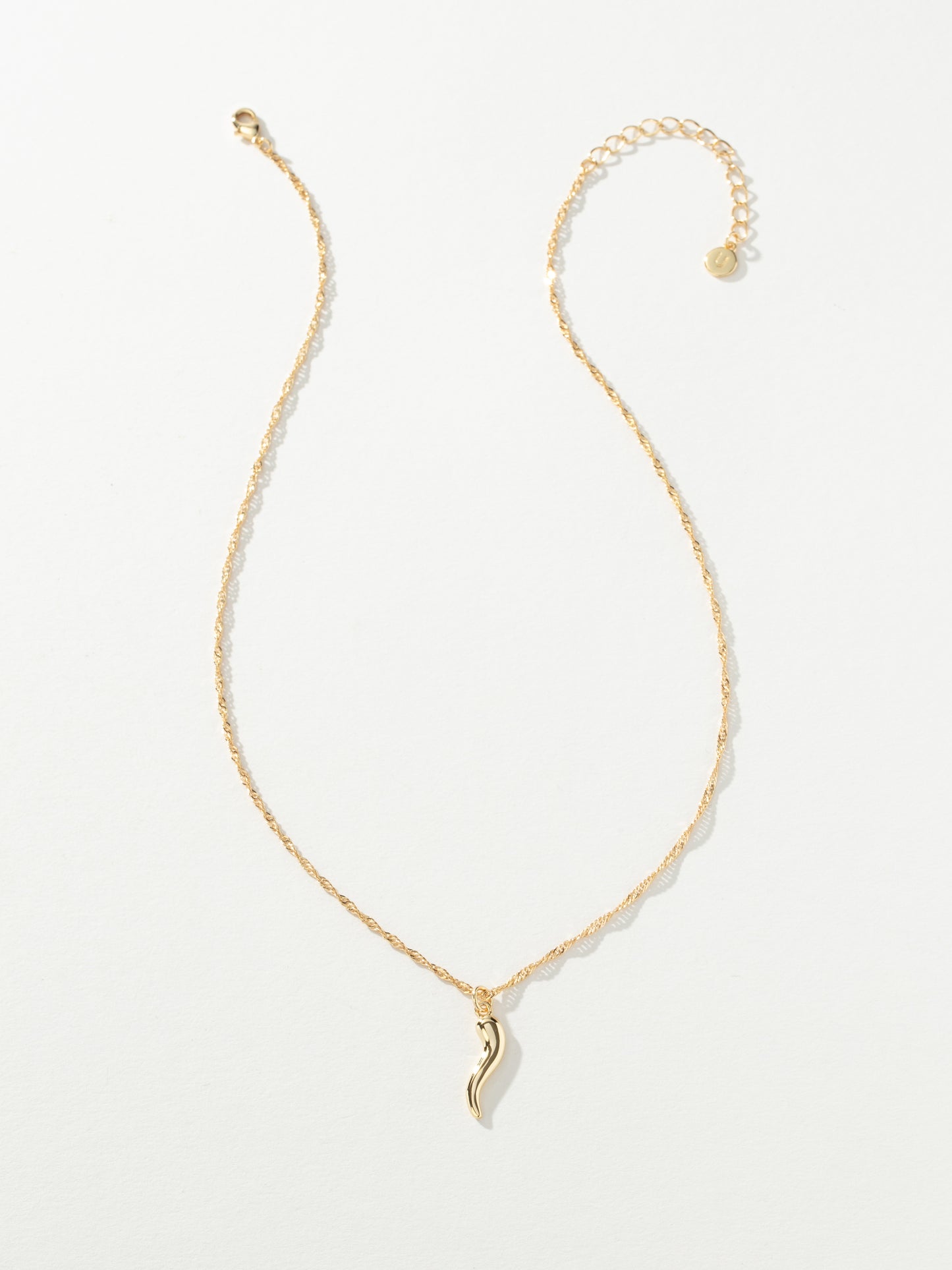 Italian Horn Necklace