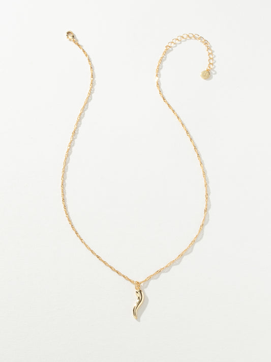 Italian Horn Necklace