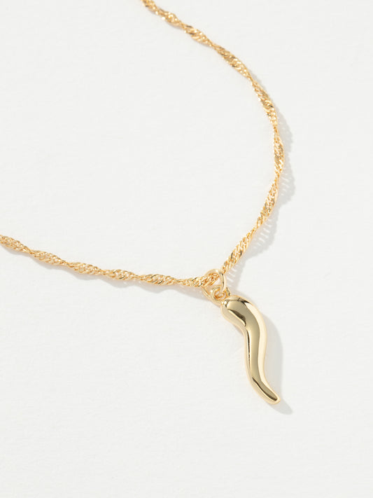 Italian Horn Necklace