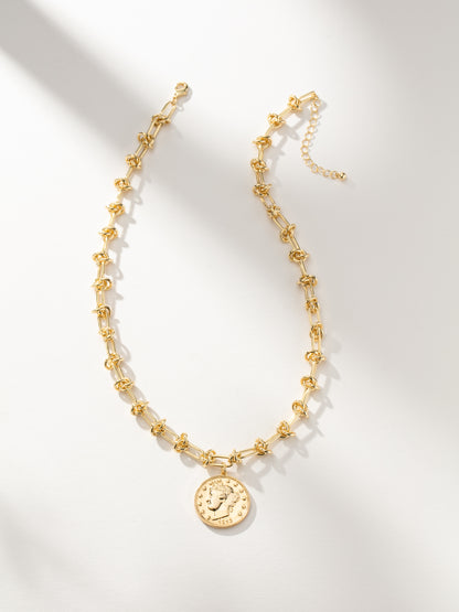 ["Lady Liberty Coin Necklace ", " Gold ", " Product Image ", " Uncommon James"]