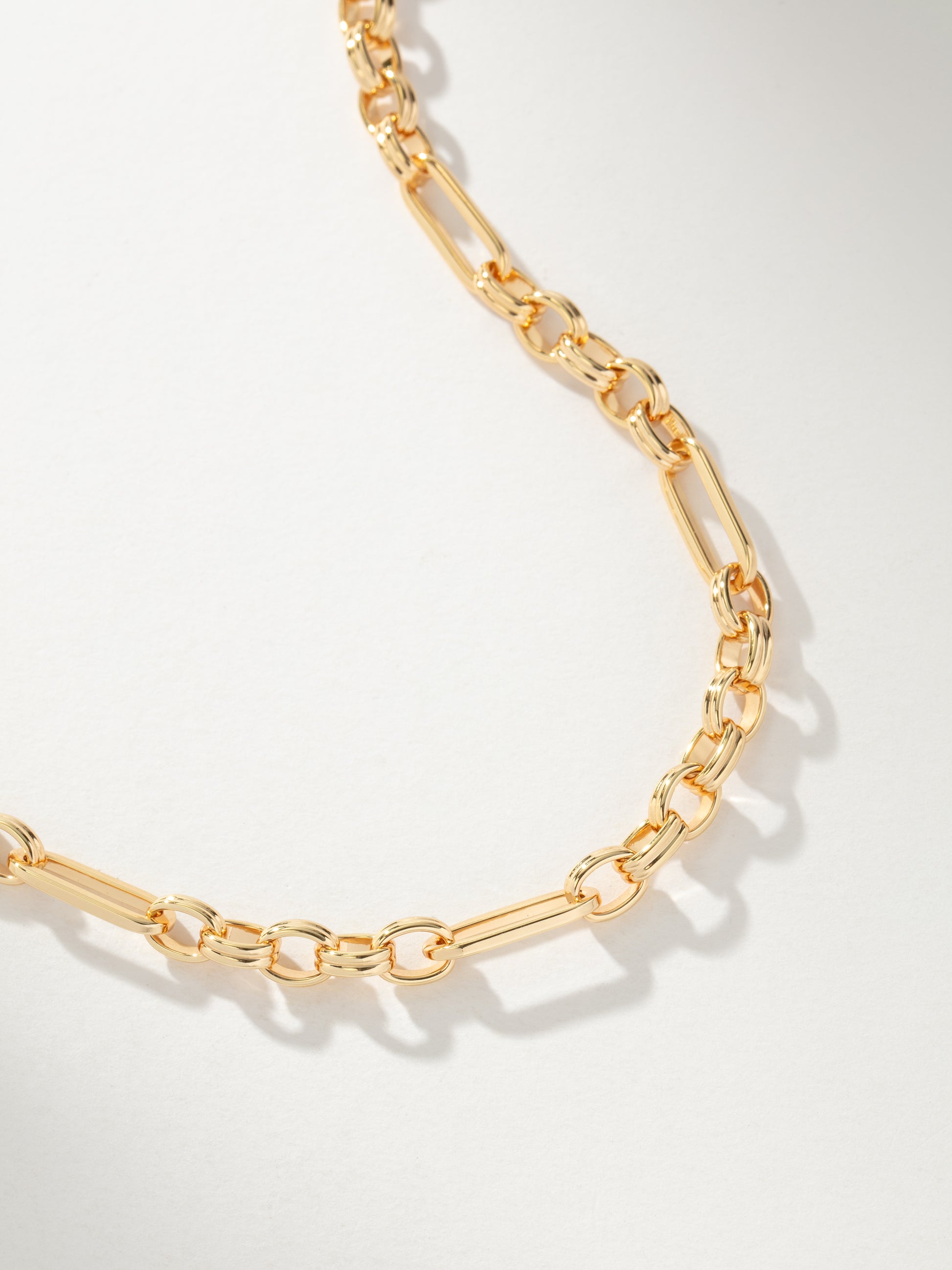 Linked Charm Collector Necklace | Gold | Product Image | Uncommon James