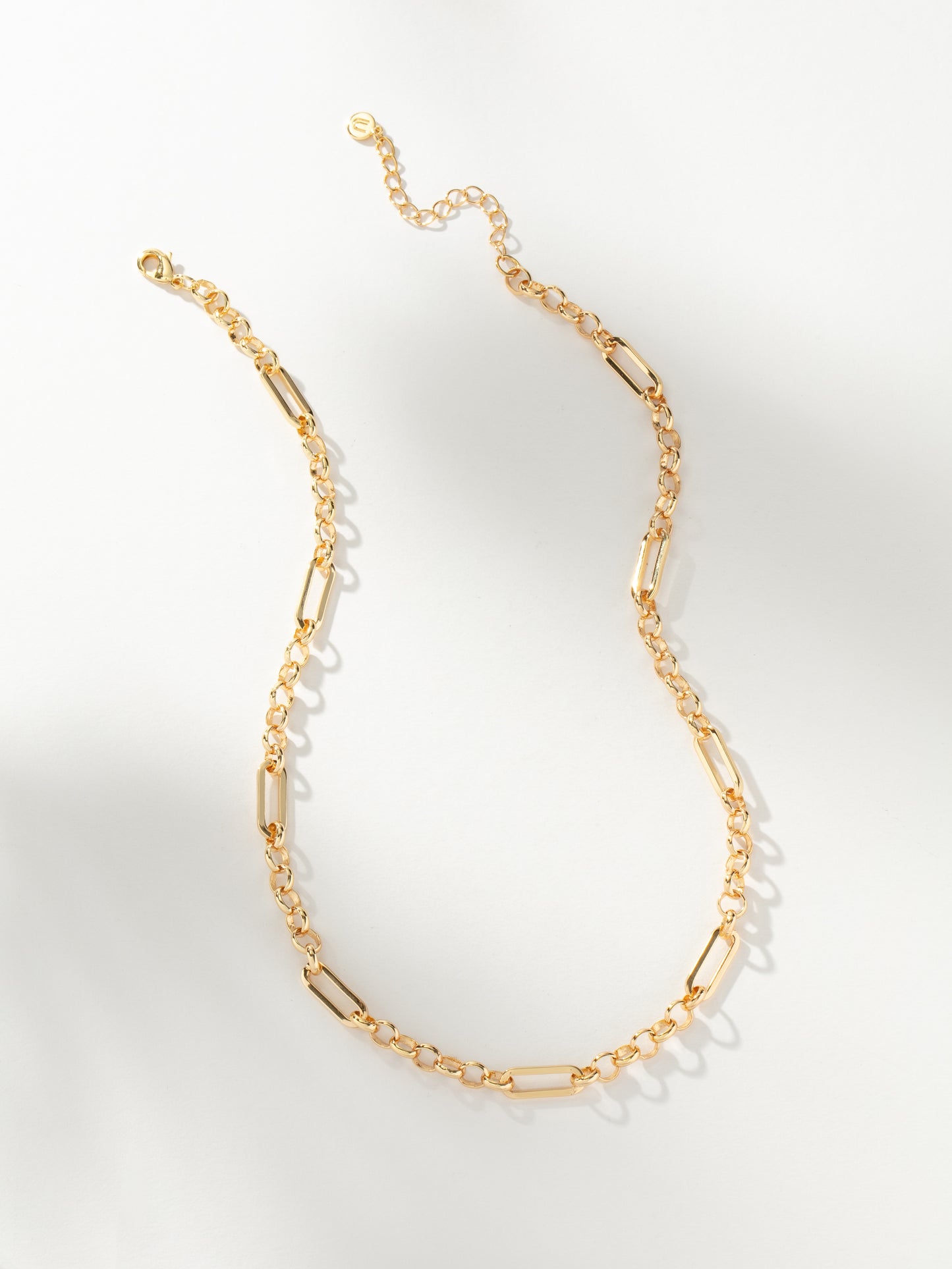 Kristin's Gold Charm Necklace