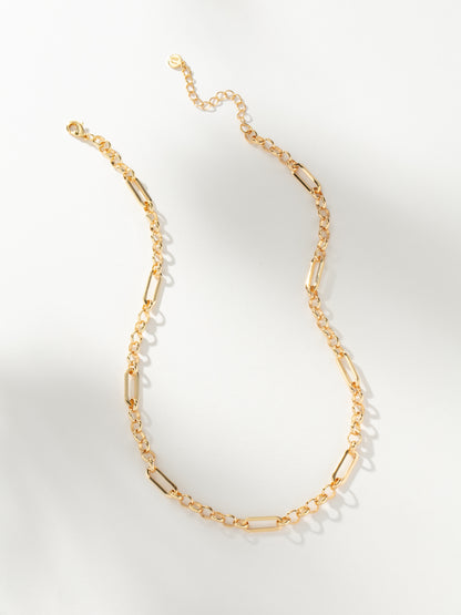 ["Kristin's Gold Charm Necklace"]