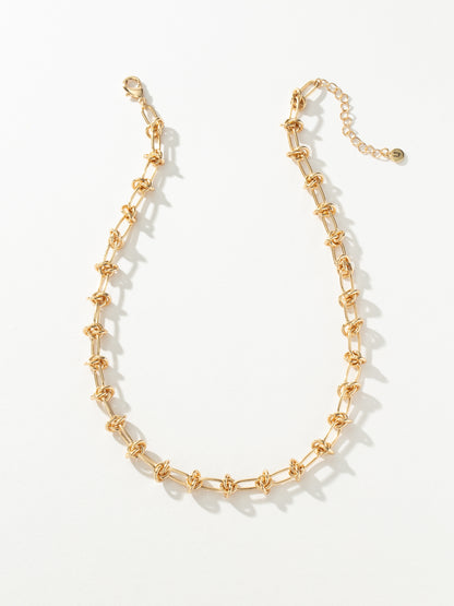 Marina Knotted Chain Necklace