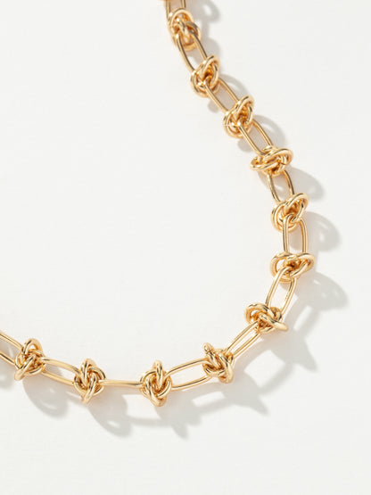 ["Marina Knotted Chain Necklace"]