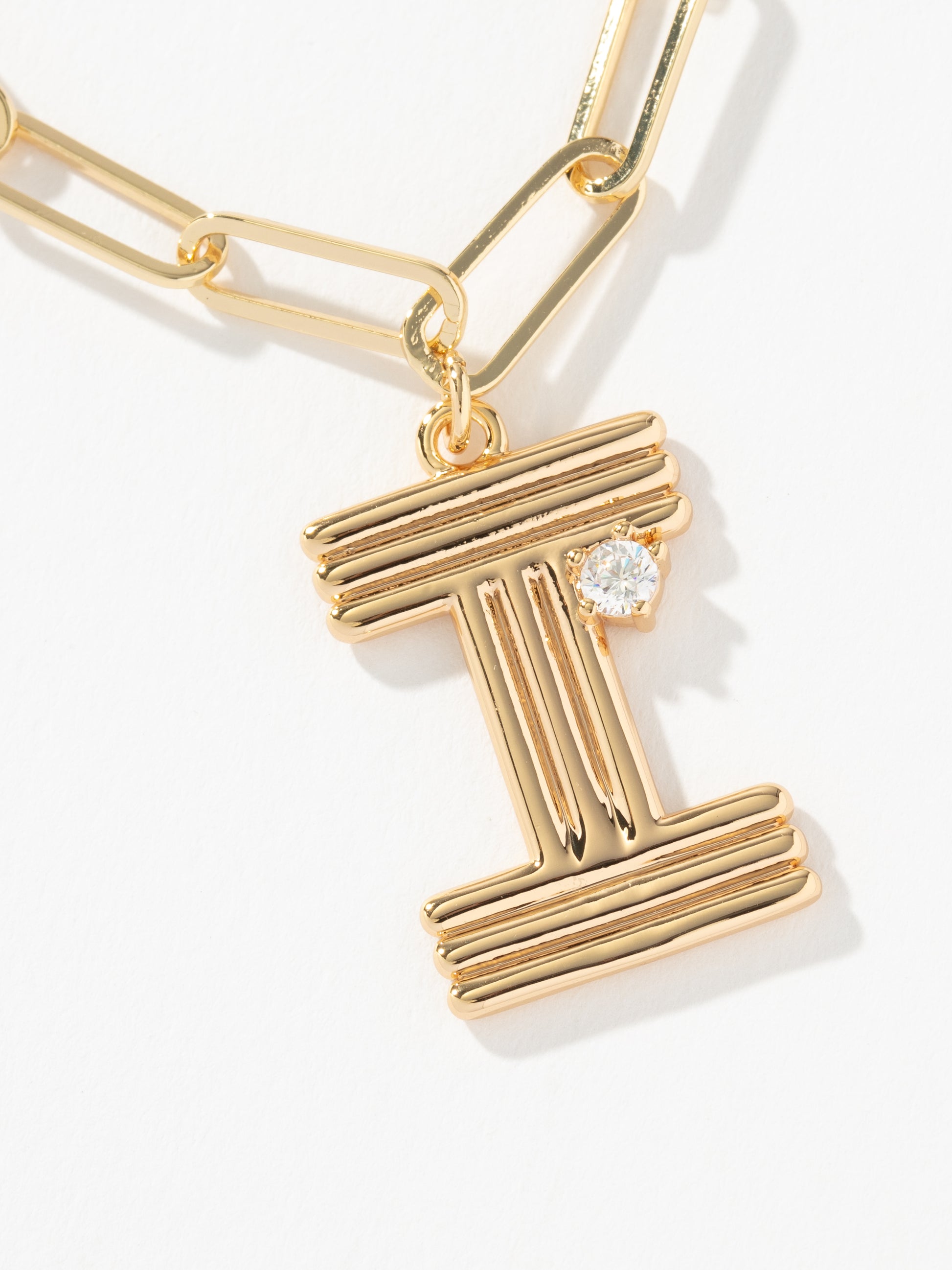 Muse Initial Layered Necklace | Gold I | Product Image | Uncommon James