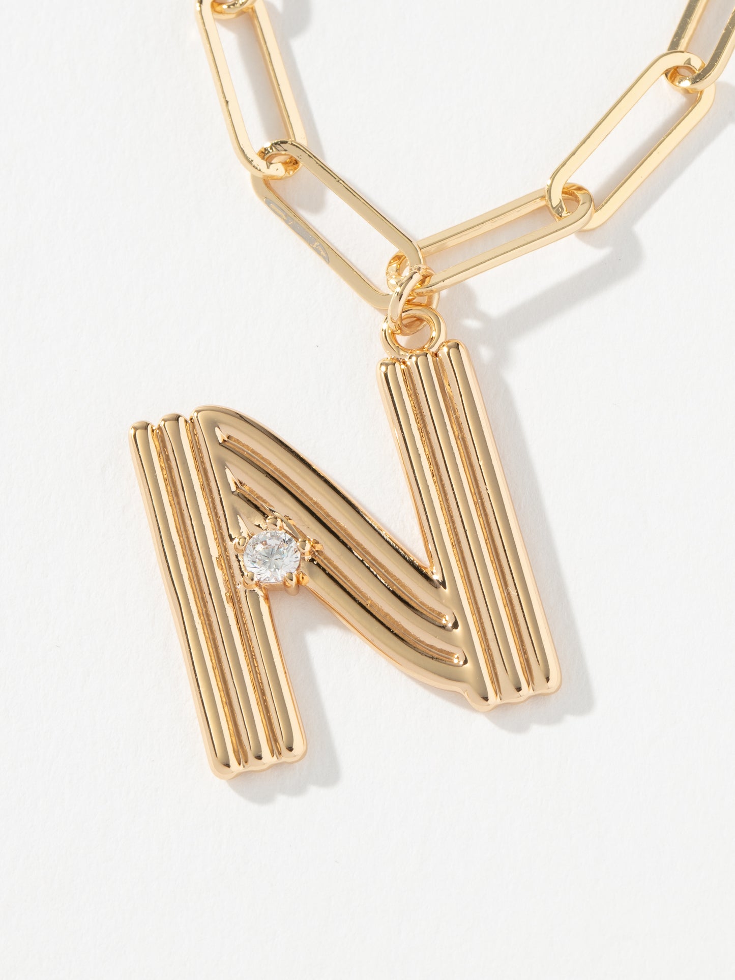 Muse Initial Layered Necklace | Gold N | Product Image | Uncommon James