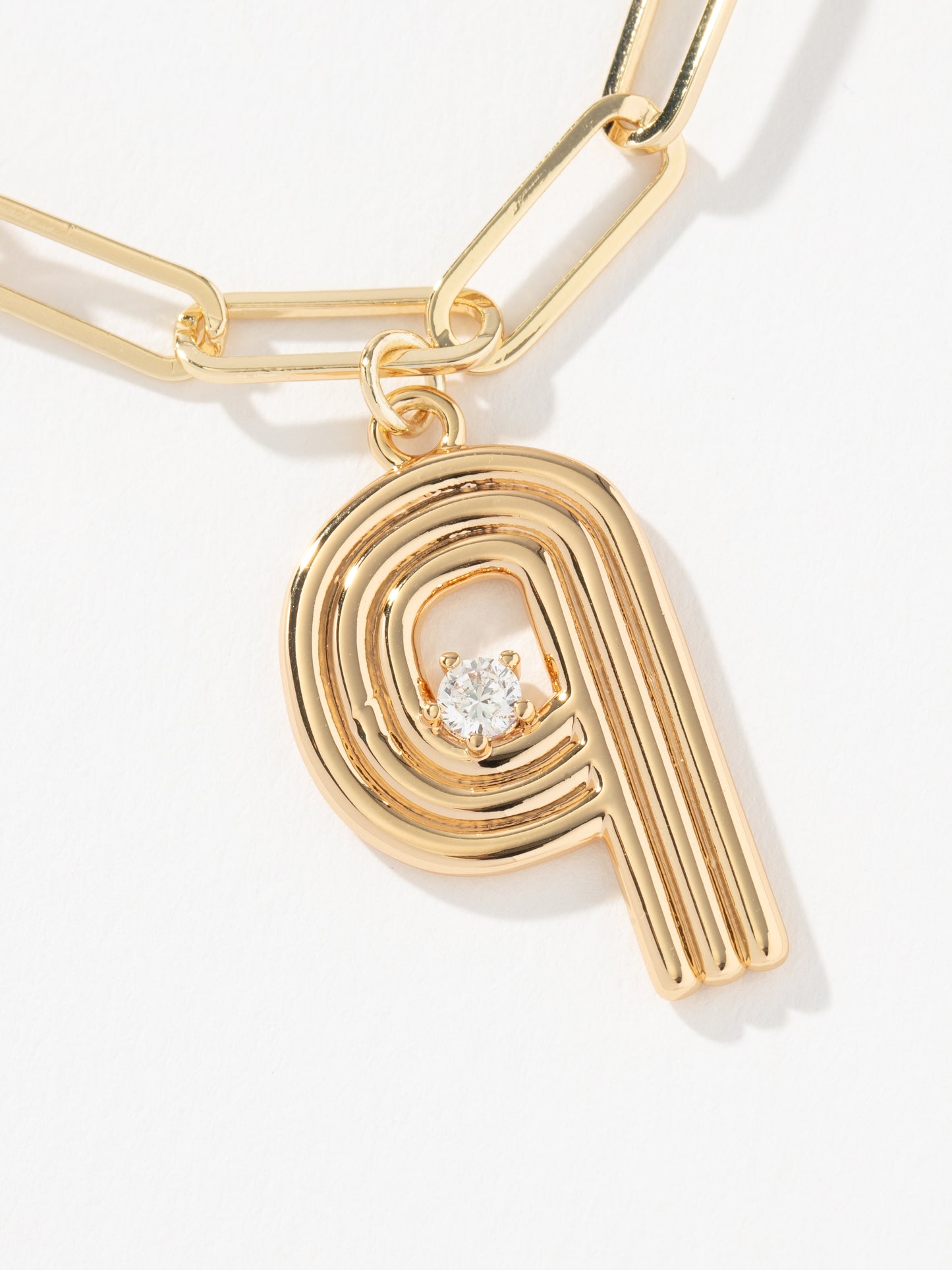 Muse Initial Layered Necklace | Gold Q | Product Image | Uncommon James