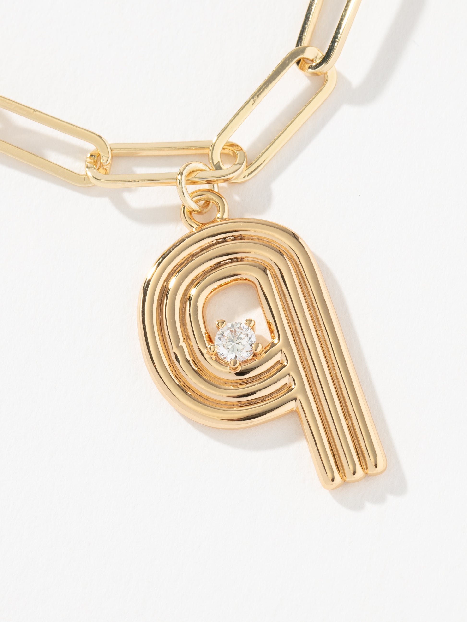 Muse Initial Layered Necklace | Gold Q | Product Image | Uncommon James