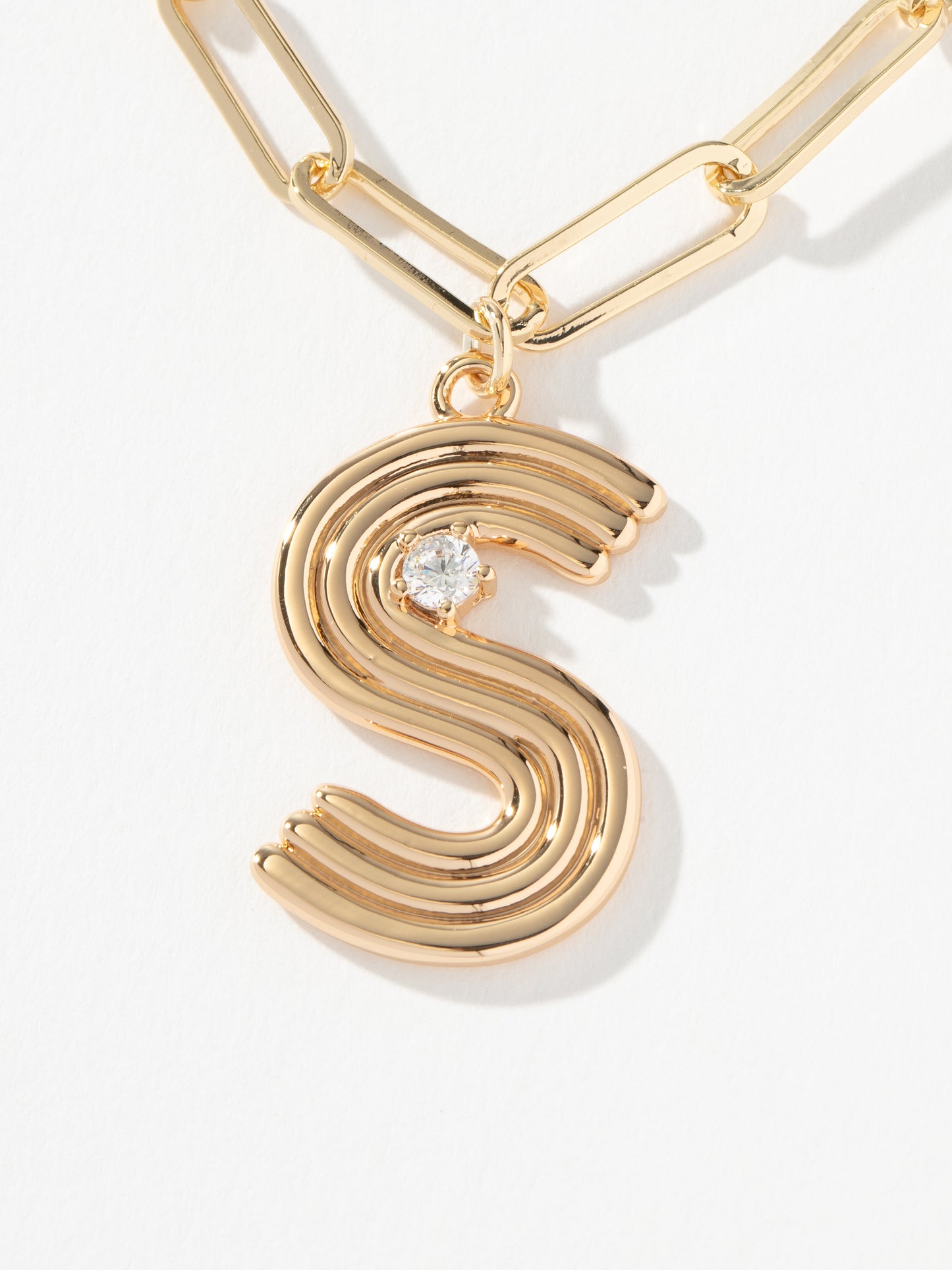 Muse Initial Layered Necklace | Gold S | Product Image | Uncommon James