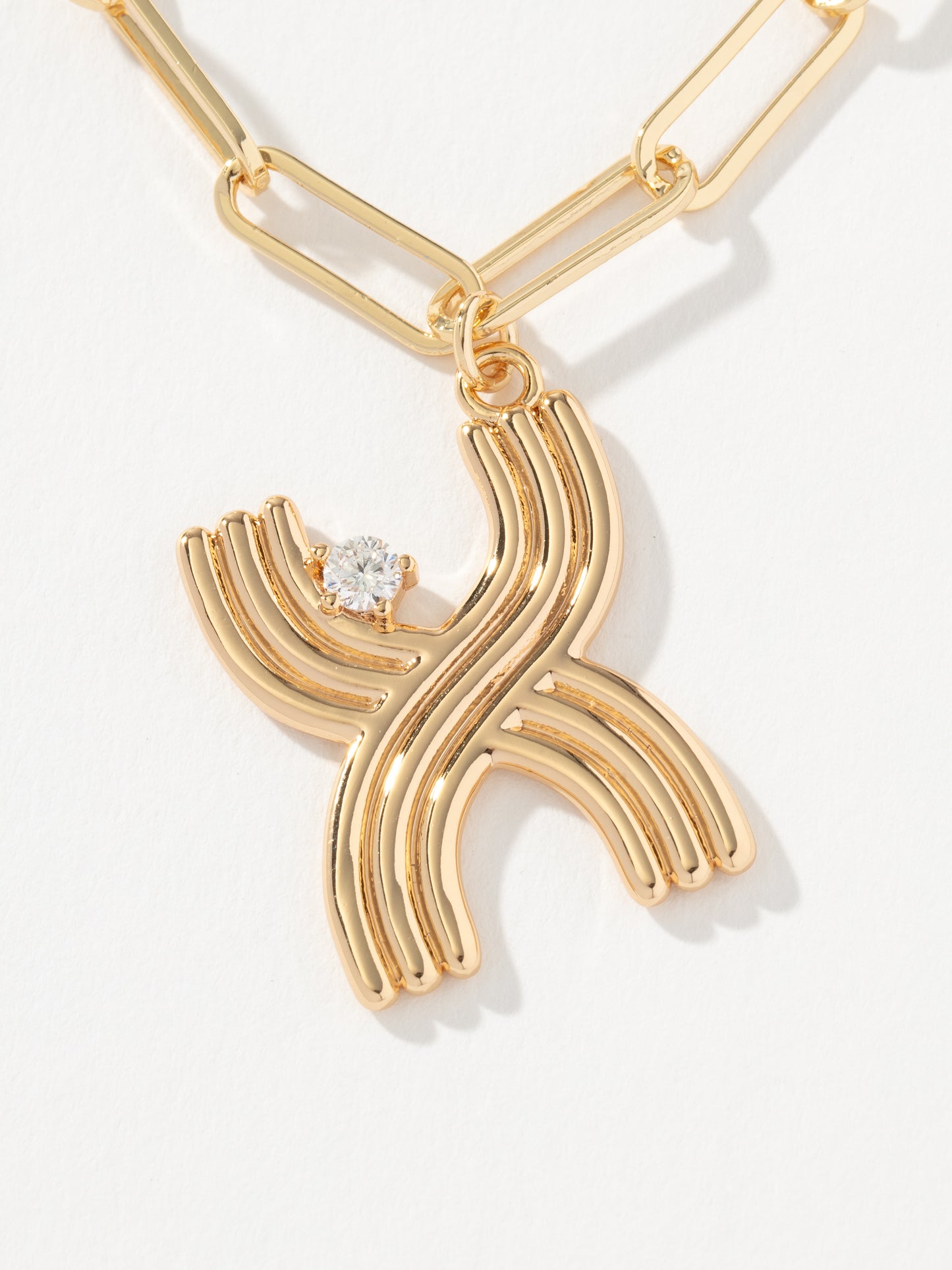 Muse Initial Layered Necklace | Gold X | Product Image | Uncommon James
