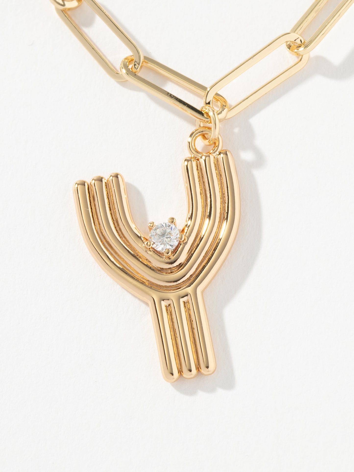 Muse Initial Layered Necklace | Gold Y | Product Image | Uncommon James