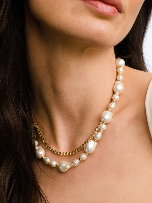 Oceanic Pearl Necklace