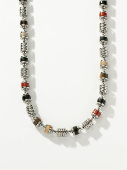 ["Pete Crow-Armstrong Men's Stone Beaded Chain"]