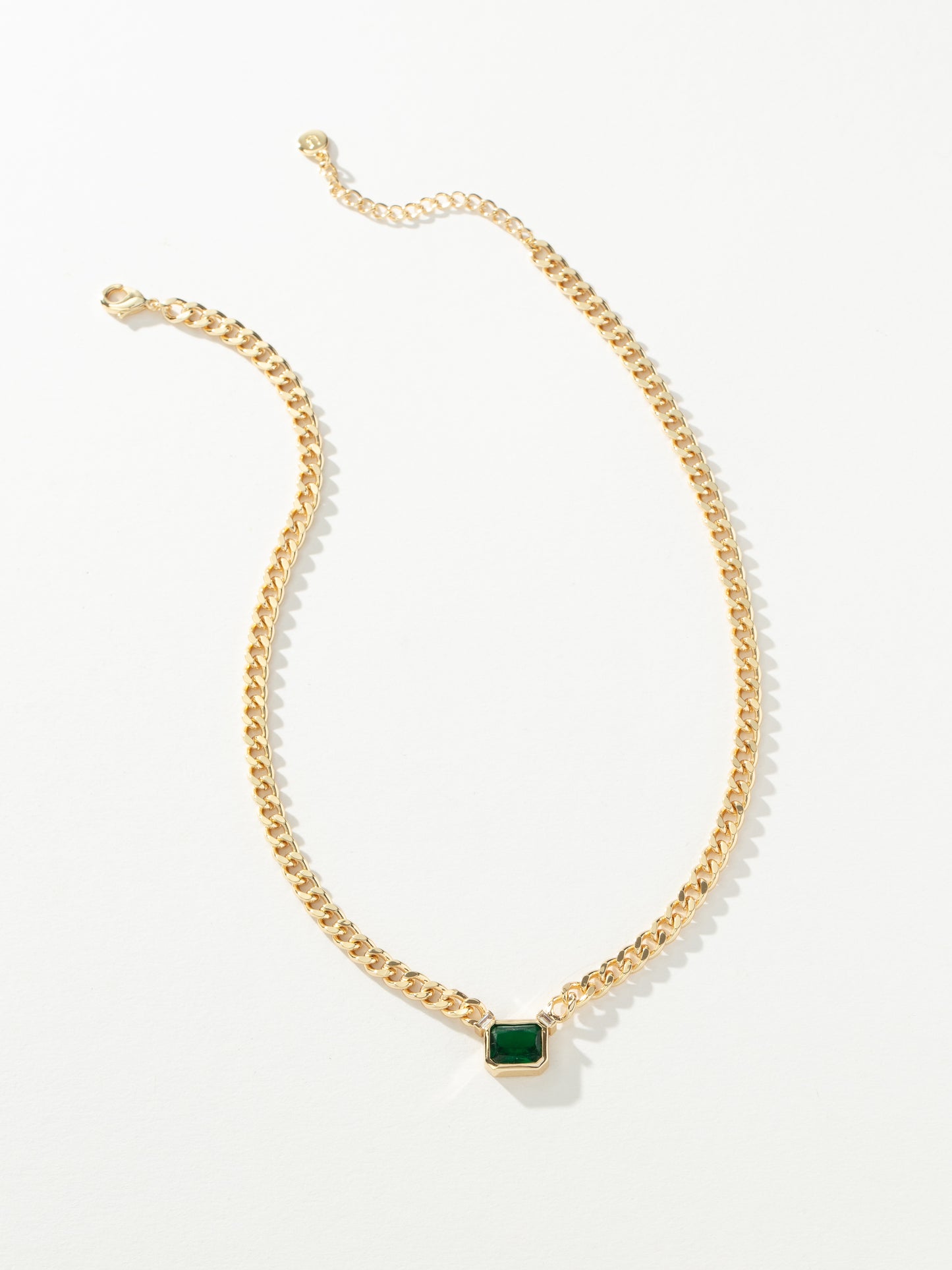 Spritz Gem And Chain Necklace