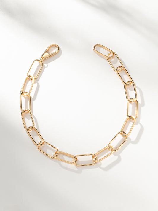 Statement Paperclip Chain Necklace