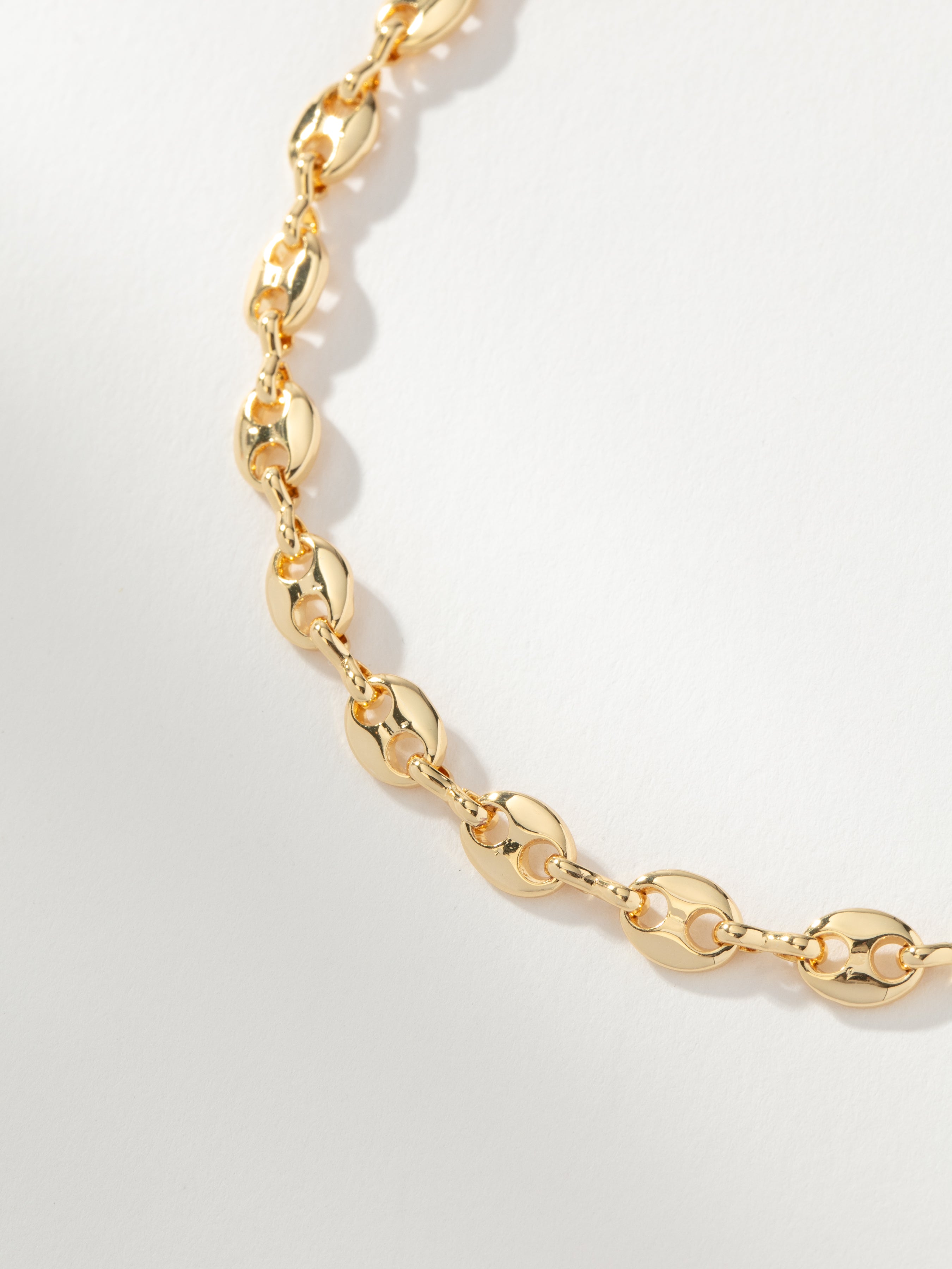 Puffed Mariner Chain Anklet in Gold | Gold Anklet | Uncommon James