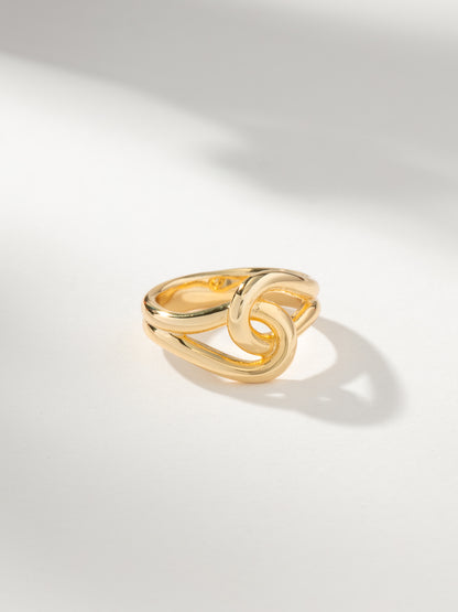 Forever Knot Ring | Gold | Product Image | Uncommon James