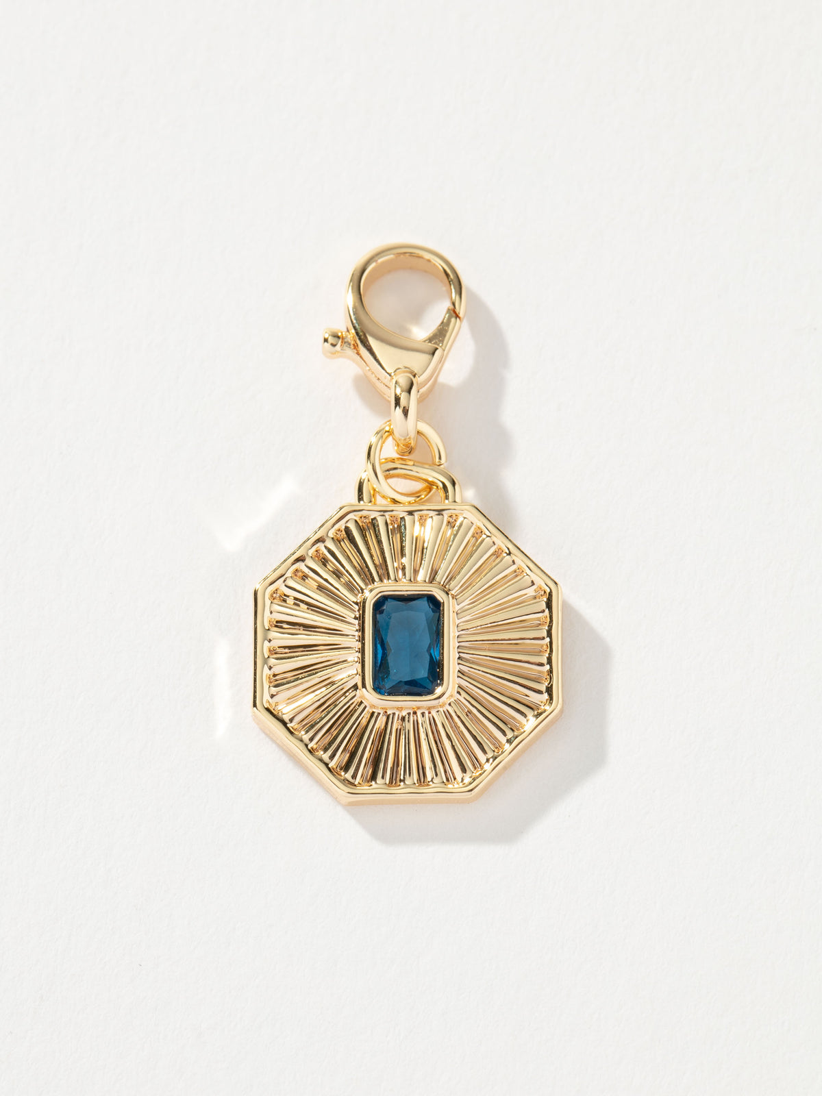 Birthstone Charm | Gold December | Product Detail Image | Uncommon James