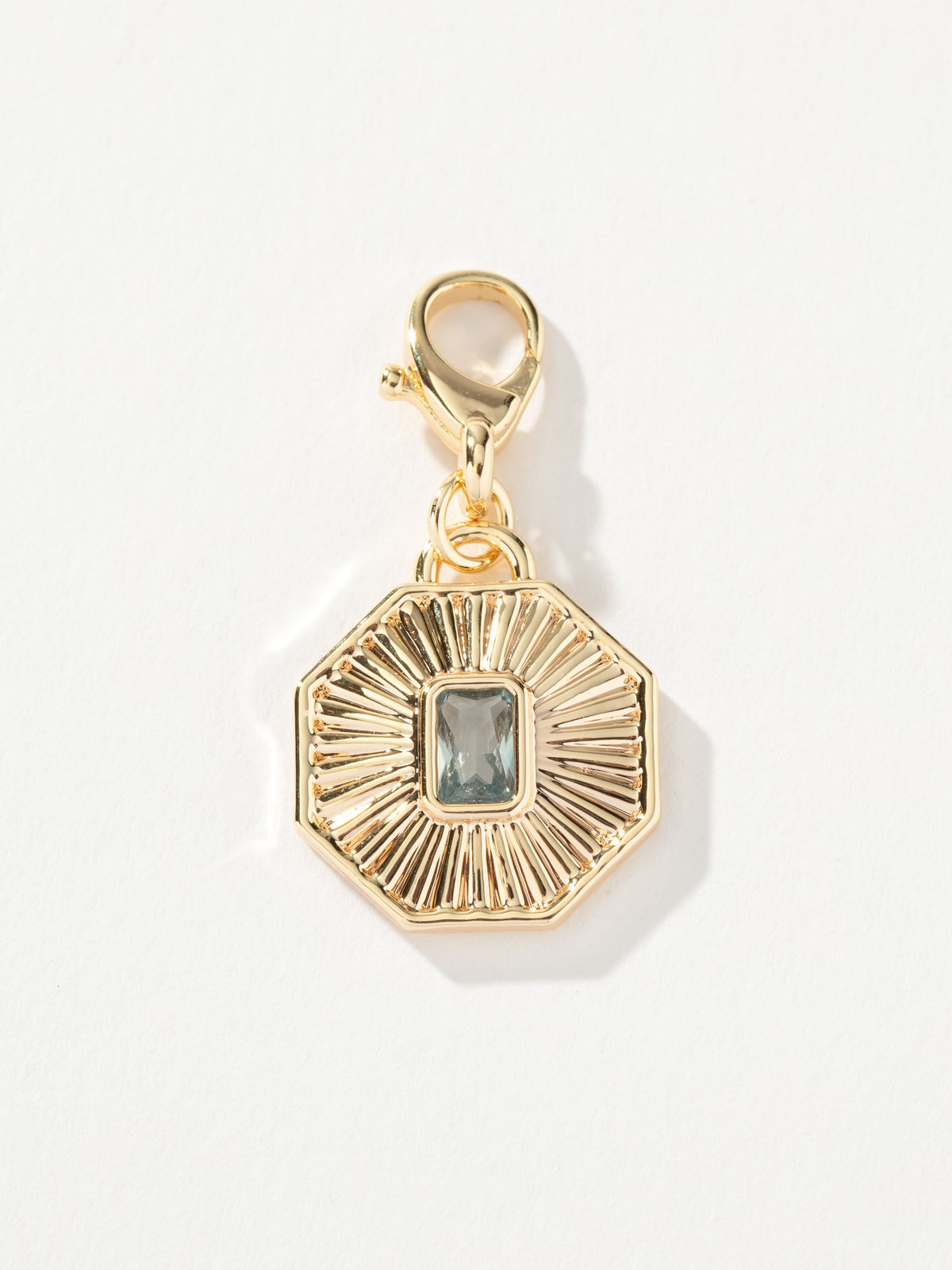 Birthstone Charm | Gold March | Product Detail Image | Uncommon James