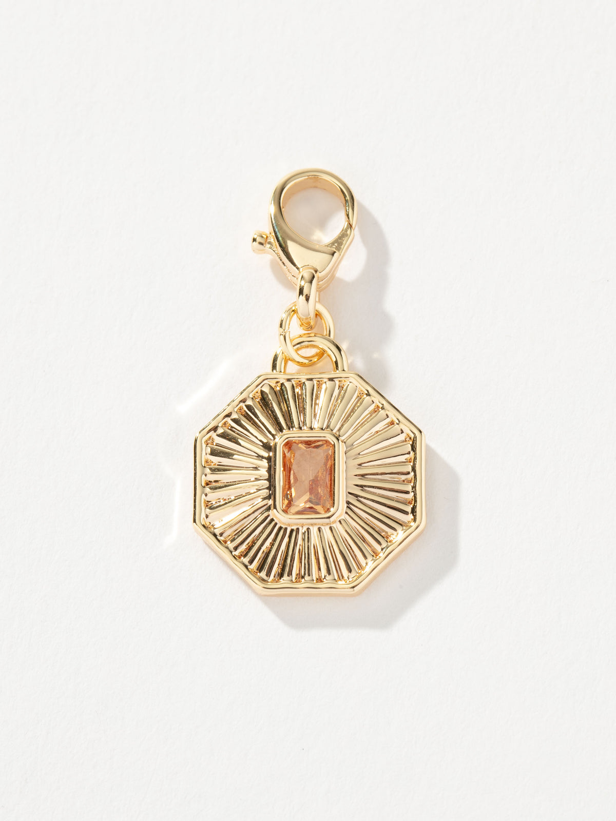 Birthstone Charm | Gold November | Product Detail Image | Uncommon James