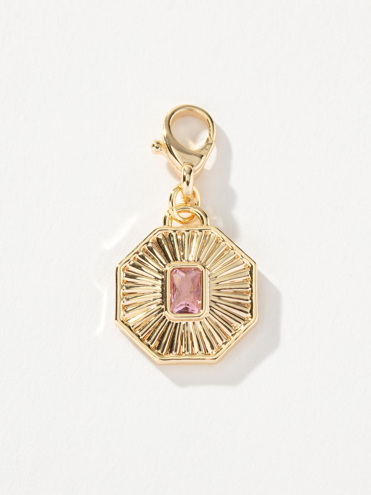 Birthstone Charm | Gold October | Product Detail Image | Uncommon James